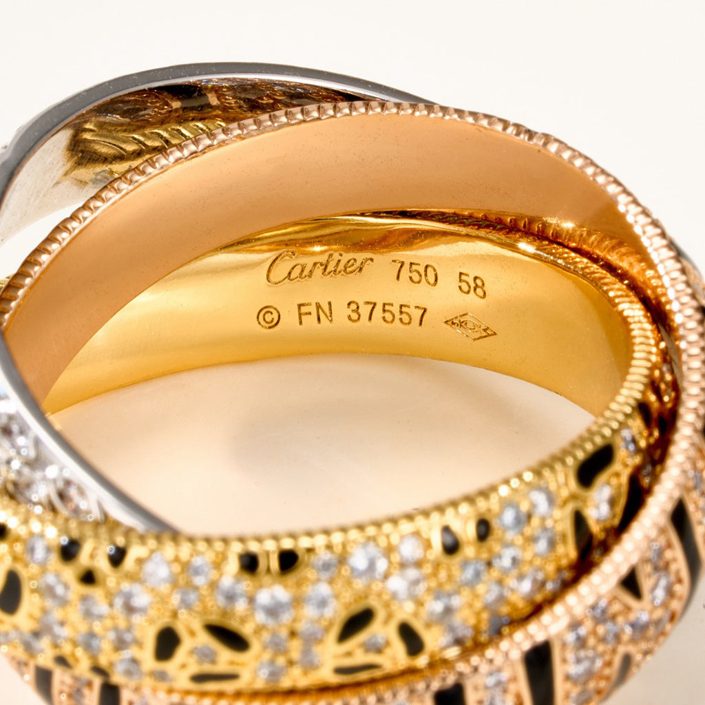 [Elite]TRINITY  RING LEOPARD PRINT