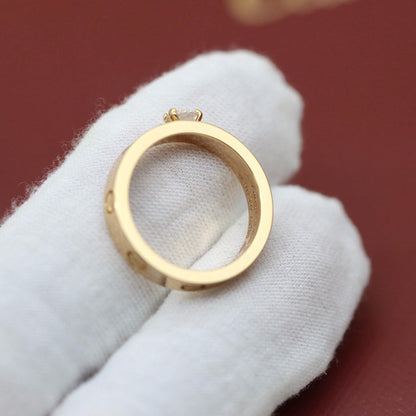 [Elite]LOVE RING 3.6MM 1 BIG DIAMOND