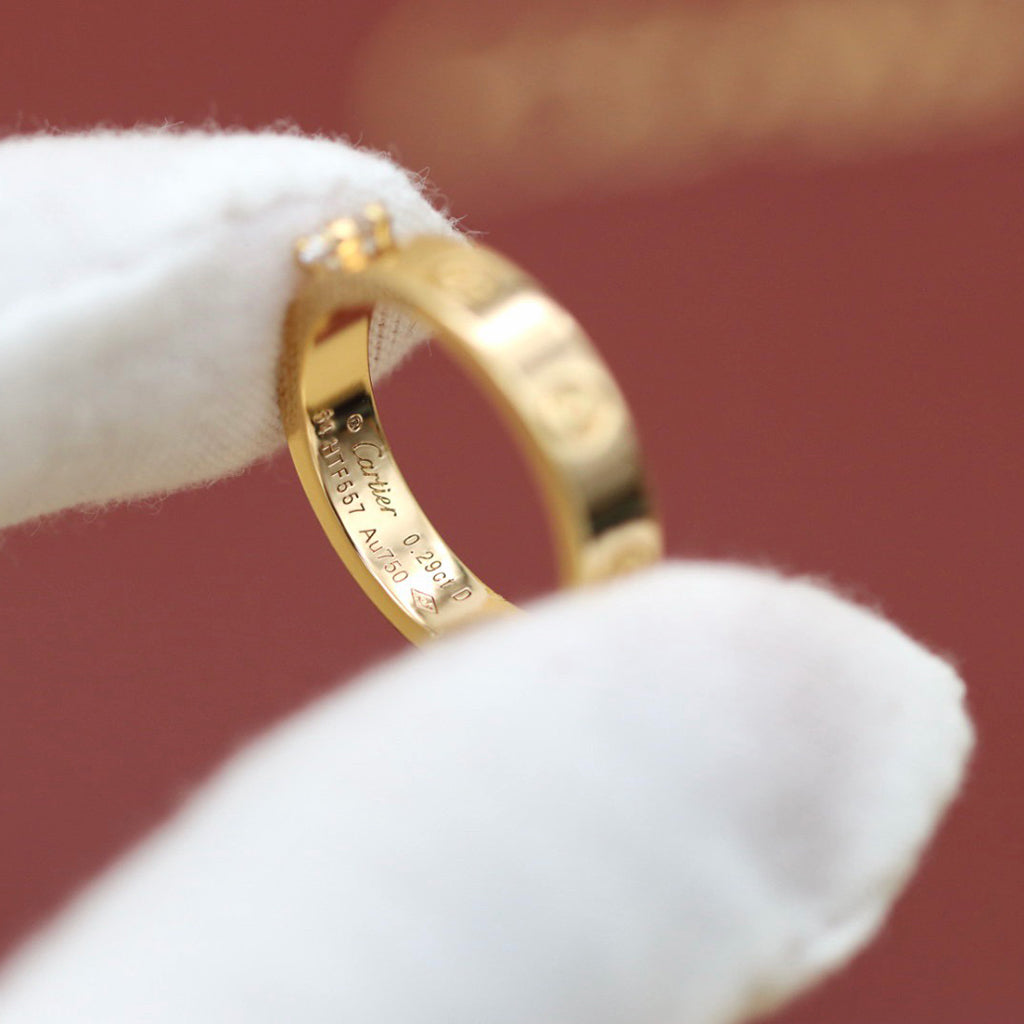 [Elite]LOVE RING 3.6MM 1 BIG DIAMOND