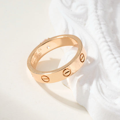 [Elite]LOVE RING 3.6MM 1 BIG DIAMOND