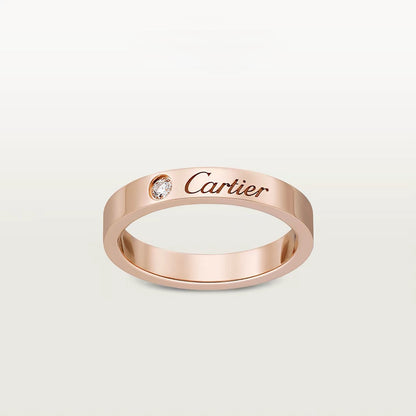 [Elite]LOVE RING 4MM 1 DIAMOND