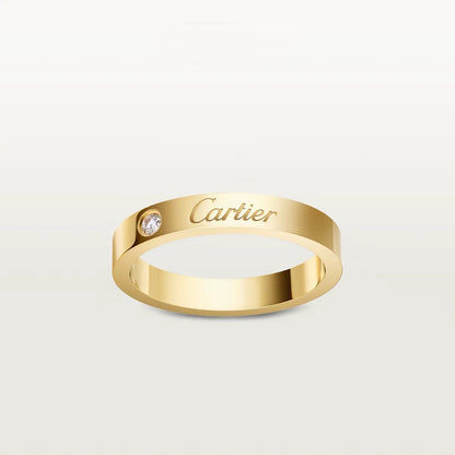 [Elite]LOVE RING 4MM 1 DIAMOND