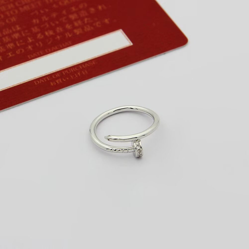 [Elite]JUSTE 1.8MM HALF DIAMOND RING