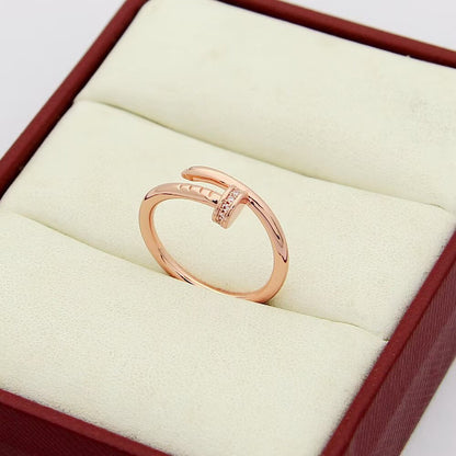 [Elite]JUSTE 1.8MM HALF DIAMOND RING