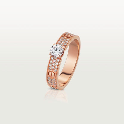 [Elite]LOVE RING 3.6MM 1 BIG DIAMOND FULL DIAMOND