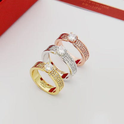 [Elite]LOVE RING 3.6MM 1 BIG DIAMOND FULL DIAMOND