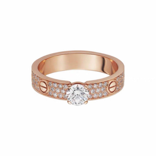 [Elite]LOVE RING 3.6MM 1 BIG DIAMOND FULL DIAMOND