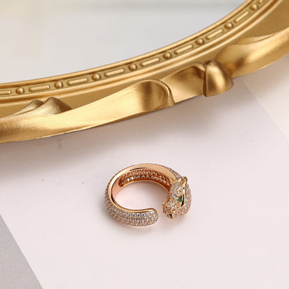 [Elite]PANTHERE FULL DIAMOND SMALL RING