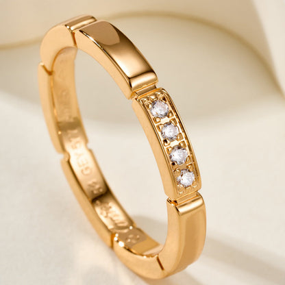 [Elite]MAILLON PANTHERE 4 DIAMOND RING