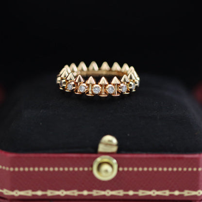 [Elite]CLASH 6.8MM DIAMOND MEDIUM RING