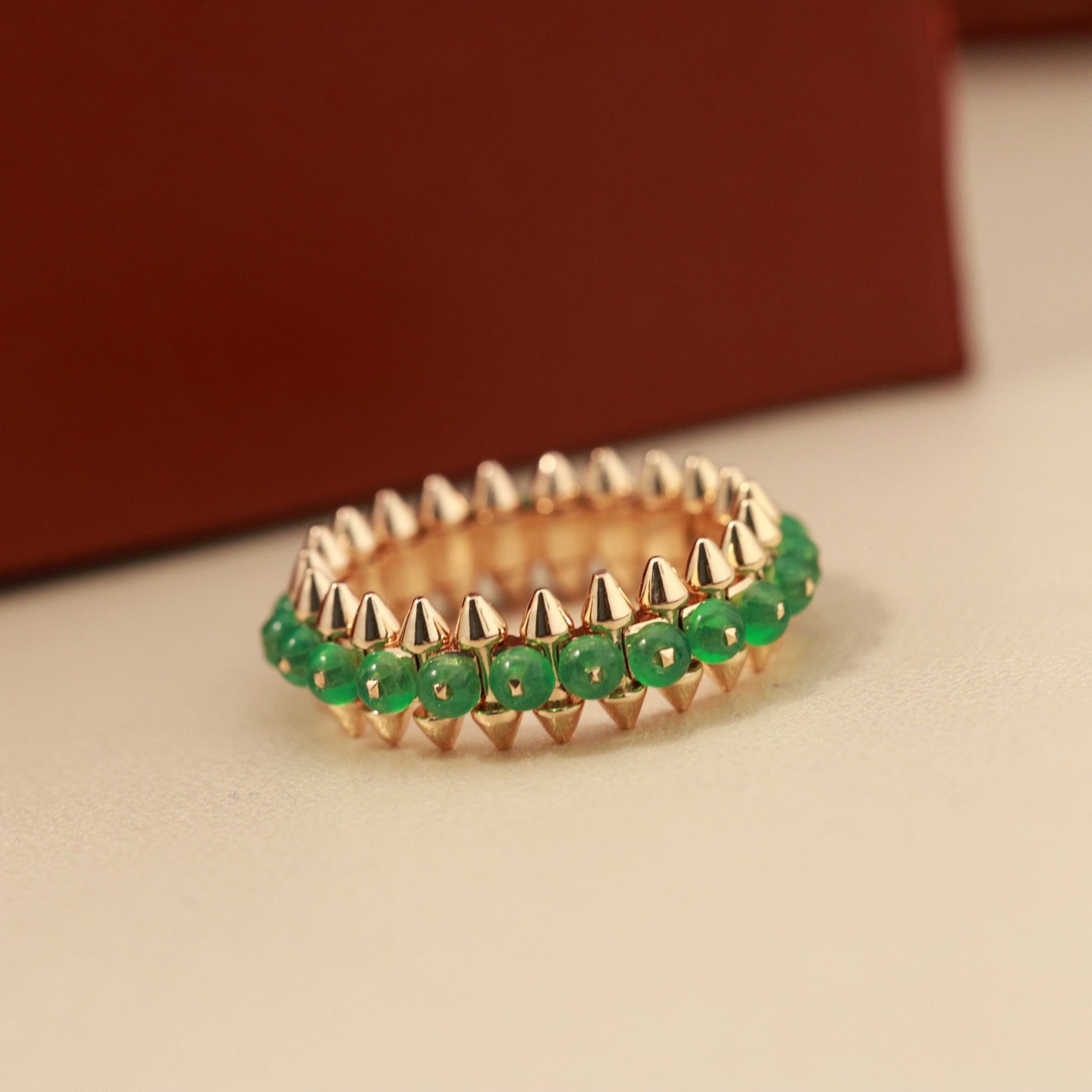 [Elite]CLASH 7.9MM AGATE CHALCEDONY RING