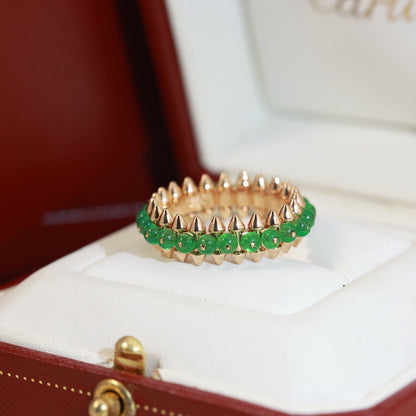 [Elite]CLASH 7.9MM AGATE CHALCEDONY RING