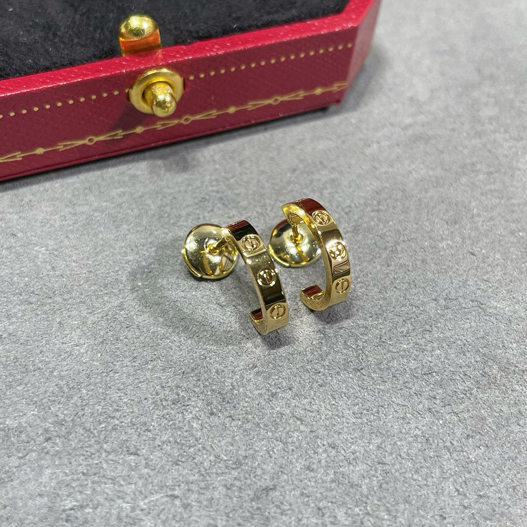 [Elite]LOVE EARRINGS 2.65 MM NO DIAMOND SMALL