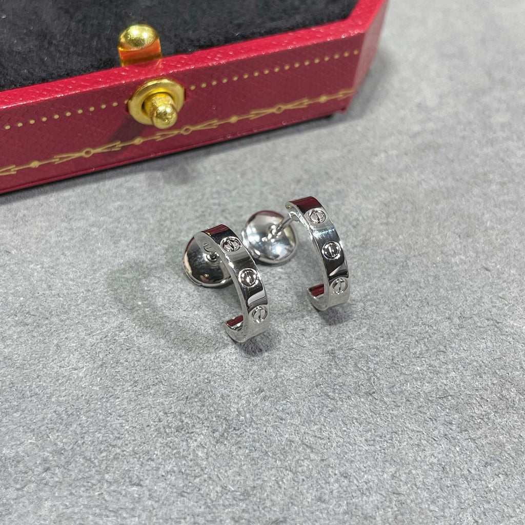 [Elite]LOVE EARRINGS 2.65 MM NO DIAMOND SMALL