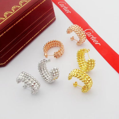 [Elite]CLASH 9.2MM DOUBLE ROW EARRINGS
