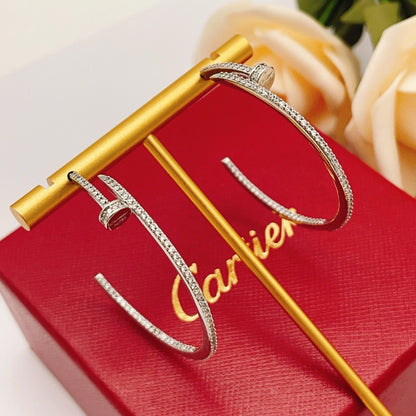 [Elite]JUSTE FULL DIAMOND LARGE EARRINGS