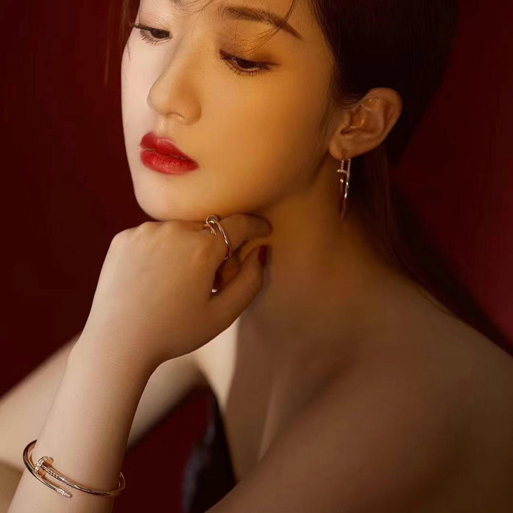[Elite]JUSTE NO DIAMOND LARGE EARRINGS