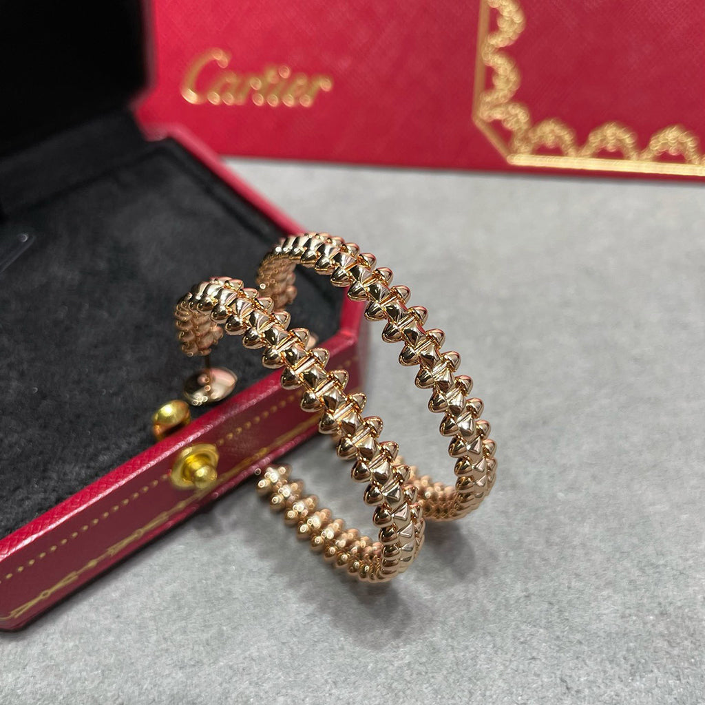[Elite]CLASH HOOP LARGE EARRINGS
