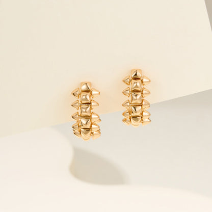 [Elite]CLASH MINI HOOP EARRINGS
