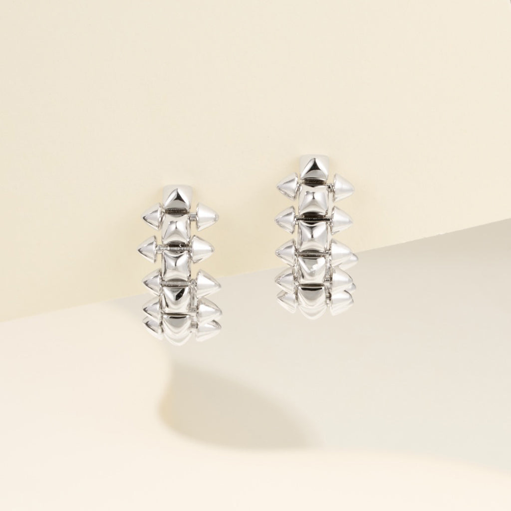 [Elite]CLASH MINI HOOP EARRINGS