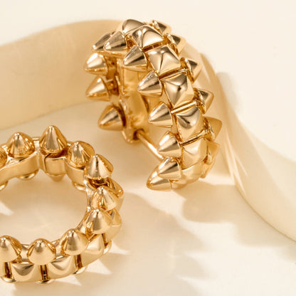 [Elite]CLASH MINI HOOP EARRINGS