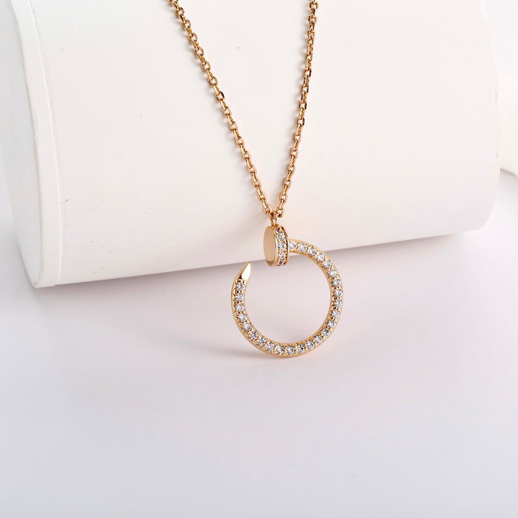 [Elite]JUSTE NECKLACE FULL DIAMOND