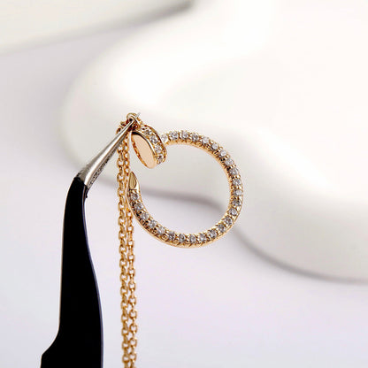 [Elite]JUSTE NECKLACE FULL DIAMOND
