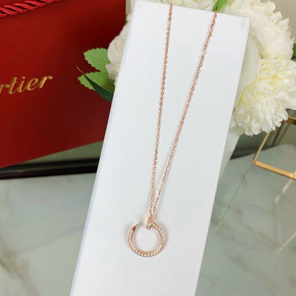 [Elite]JUSTE NECKLACE FULL DIAMOND