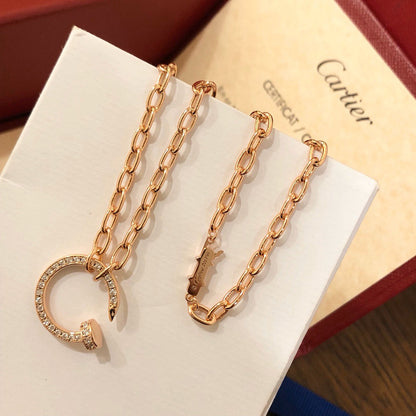 [Elite]JUSTE NECKLACE FULL DIAMONDS