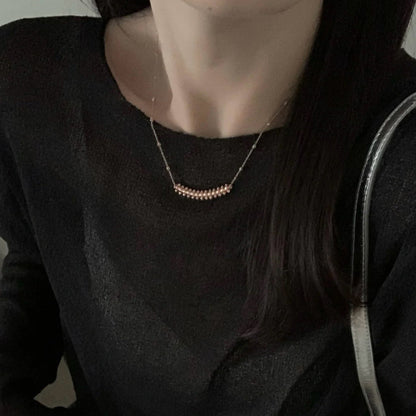 [Elite]CLASH  SMALL FULL DIAMOND NECKLACE