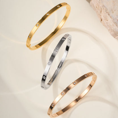[Elite]LOVE BRACELET 3.65MM 10 DIAMONDS