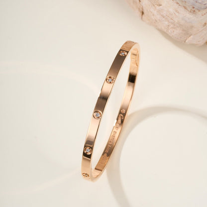 [Elite]LOVE BRACELET 3.65MM 10 DIAMONDS