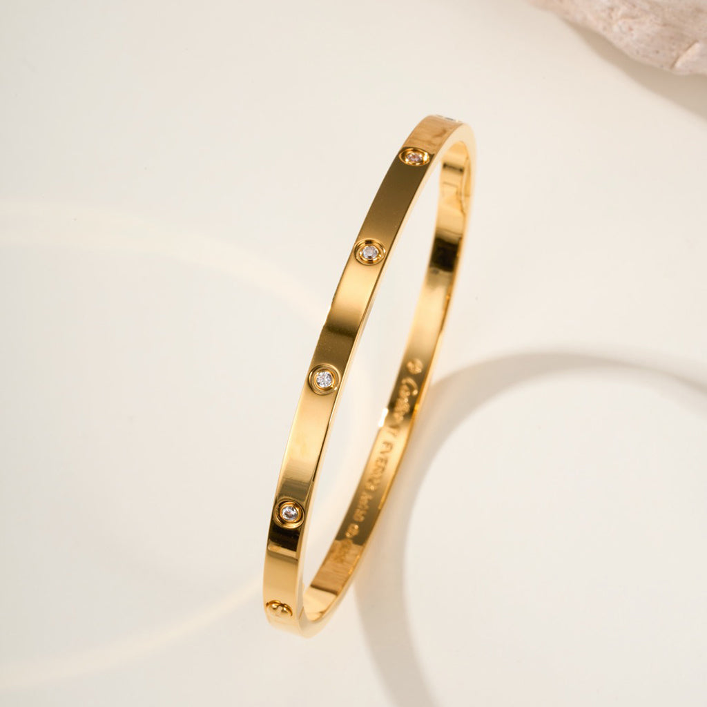 [Elite]LOVE BRACELET 3.65MM 10 DIAMONDS