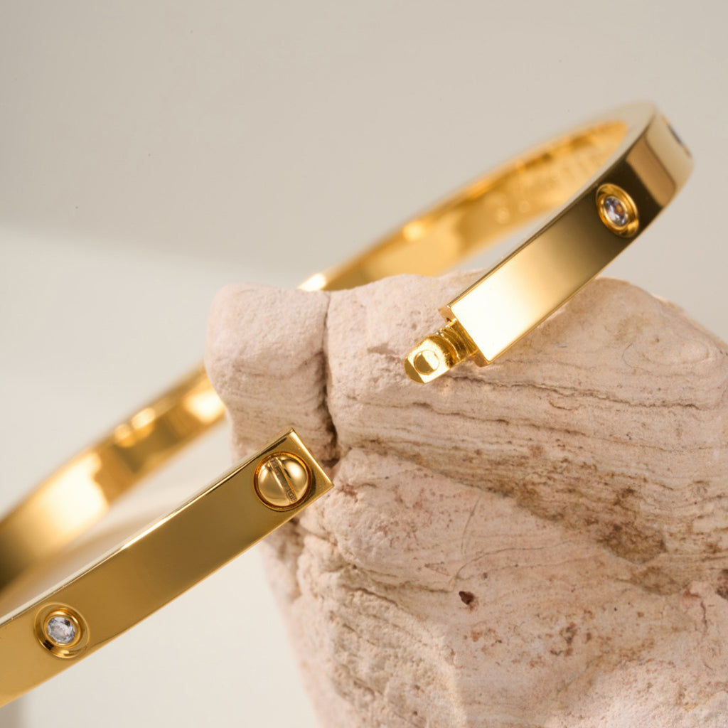 [Elite]LOVE BRACELET 3.65MM 10 DIAMONDS