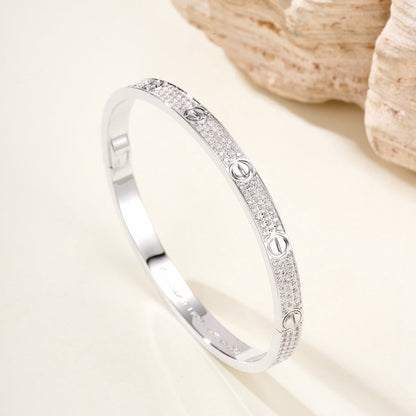 [Elite]LOVE BRACELET 4.8MM DIAMOND-PAVED