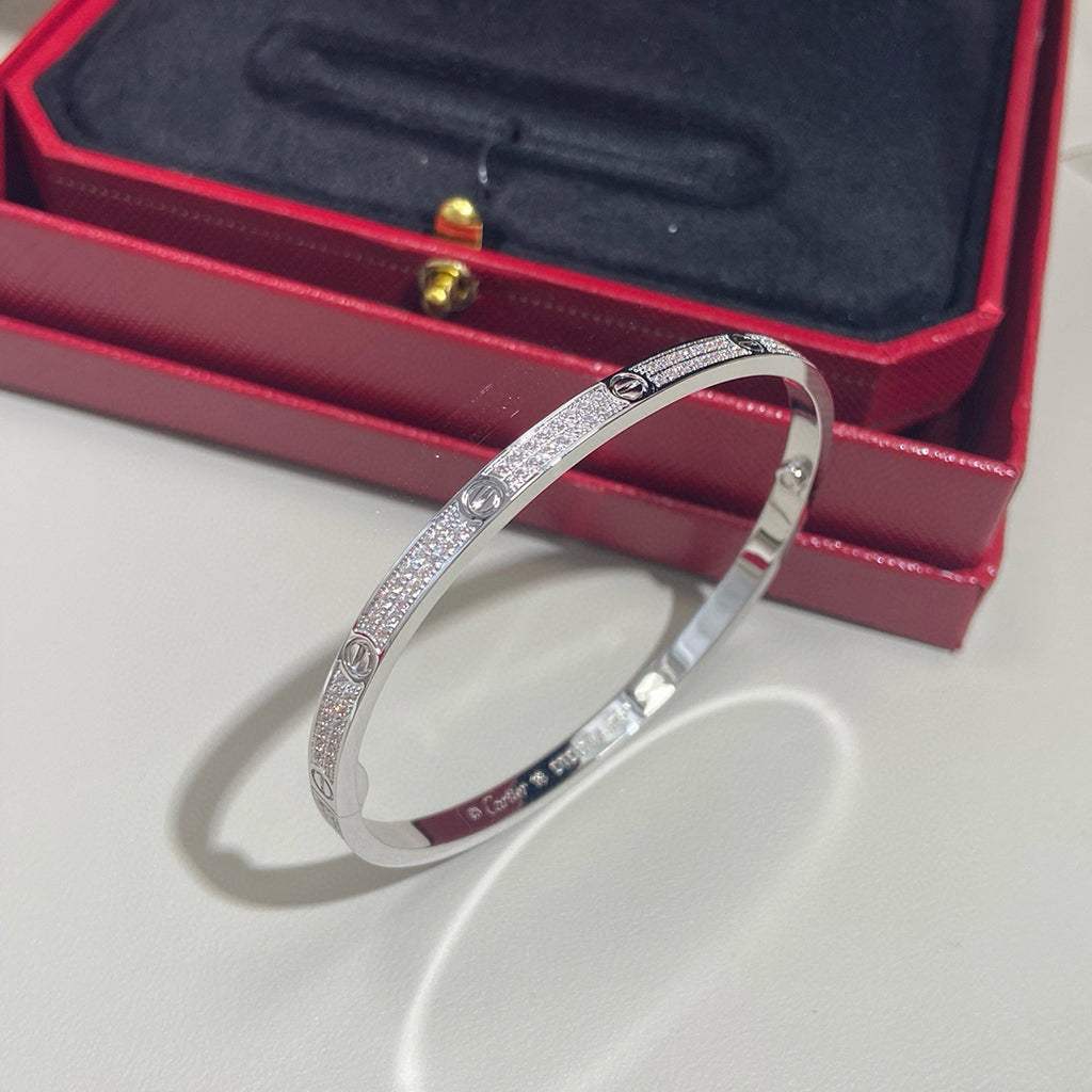 [Elite]LOVE BRACELET 3.65MM DIAMOND-PAVED