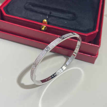 [Elite]LOVE BRACELET 3.65MM DIAMOND-PAVED