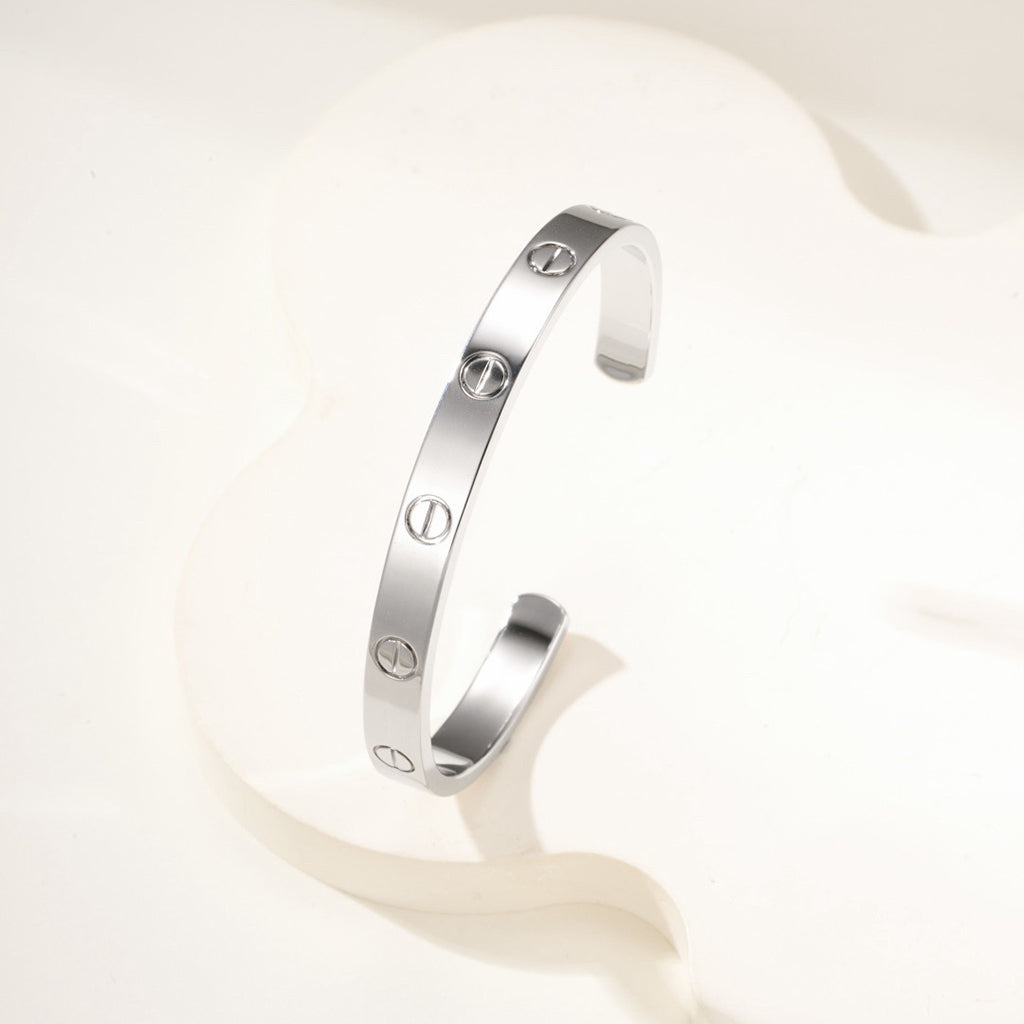 [Elite]LOVE BRACELET 6.1MM OPEN CUFF
