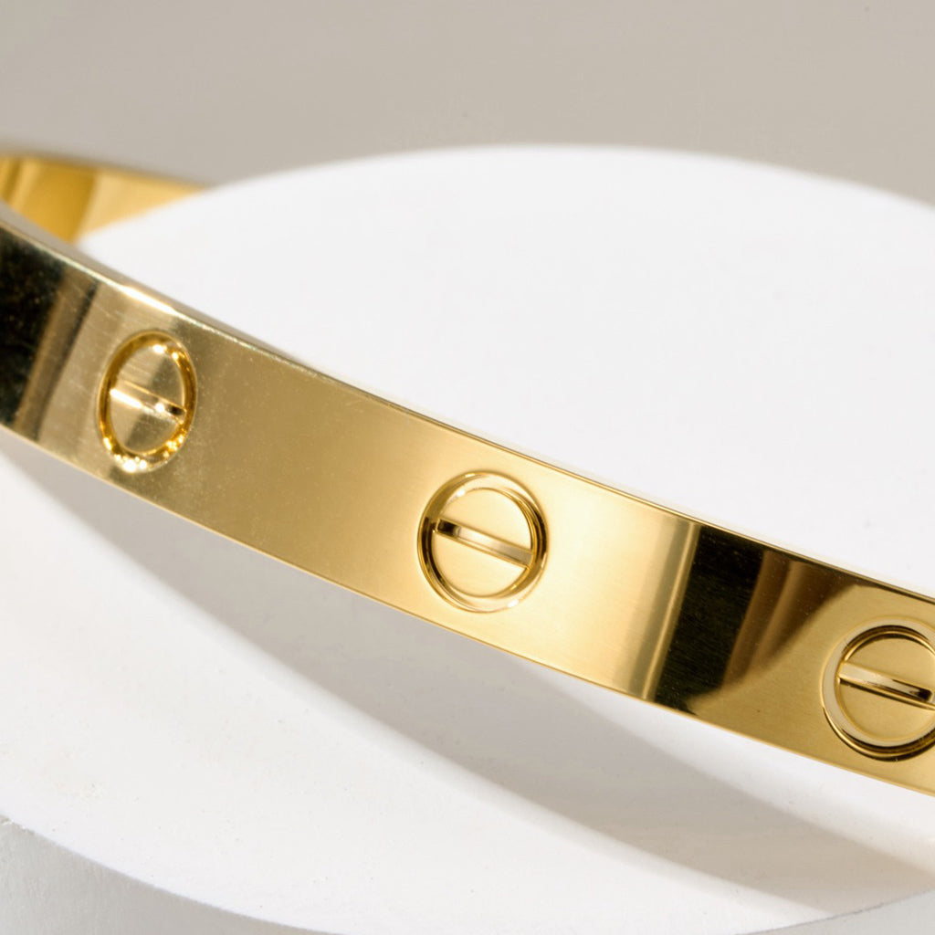 [Elite]LOVE BRACELET 6.1MM OPEN CUFF