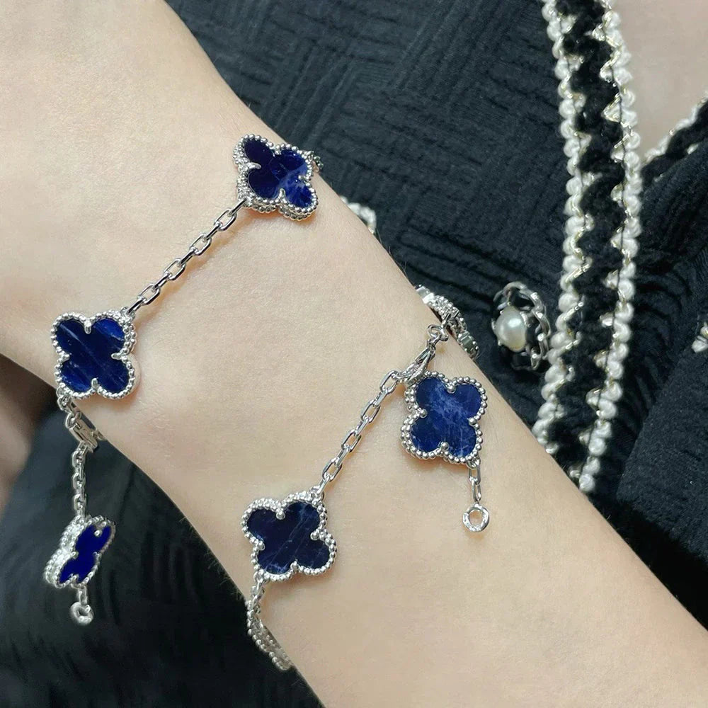 [Elite]CLOVER 5 MOTIF PIETERSITE BRACELET COLLECTION
