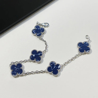[Elite]CLOVER 5 MOTIF PIETERSITE BRACELET COLLECTION