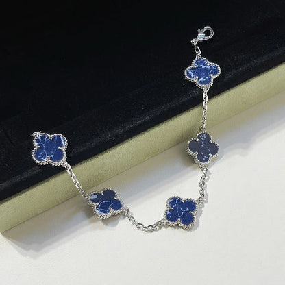 [Elite]CLOVER 5 MOTIF PIETERSITE BRACELET COLLECTION