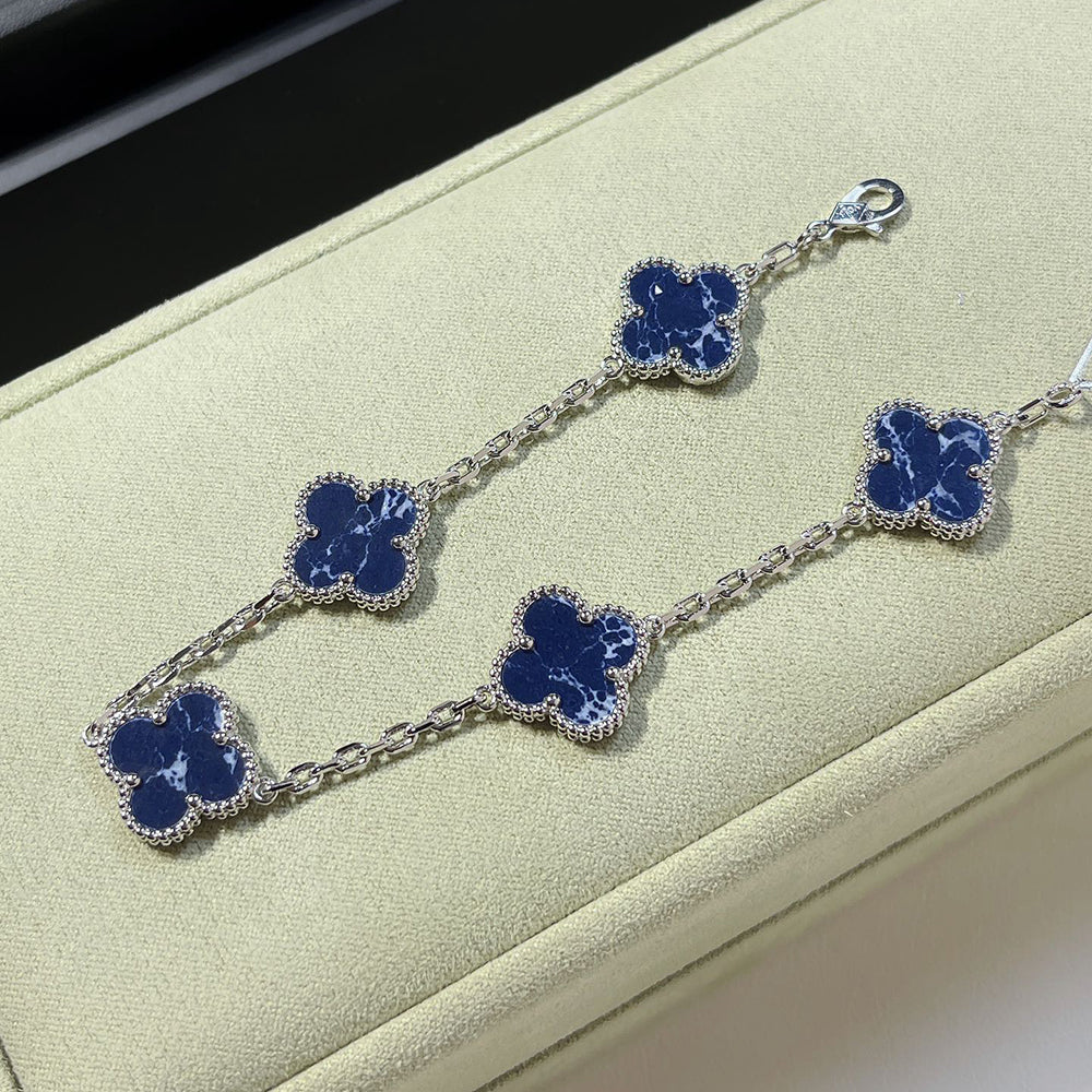[Elite]CLOVER 5 MOTIF PIETERSITE BRACELET COLLECTION