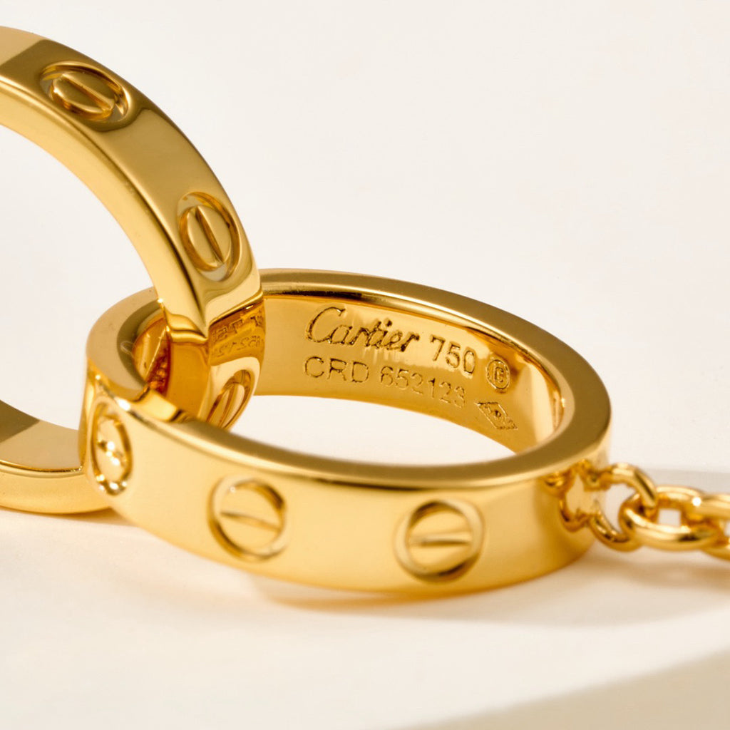 [Elite]LOVE BRACELET DOUBLE RING