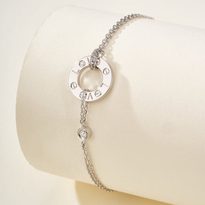 [Elite]LOVE BRACELET 2 DIAMOND