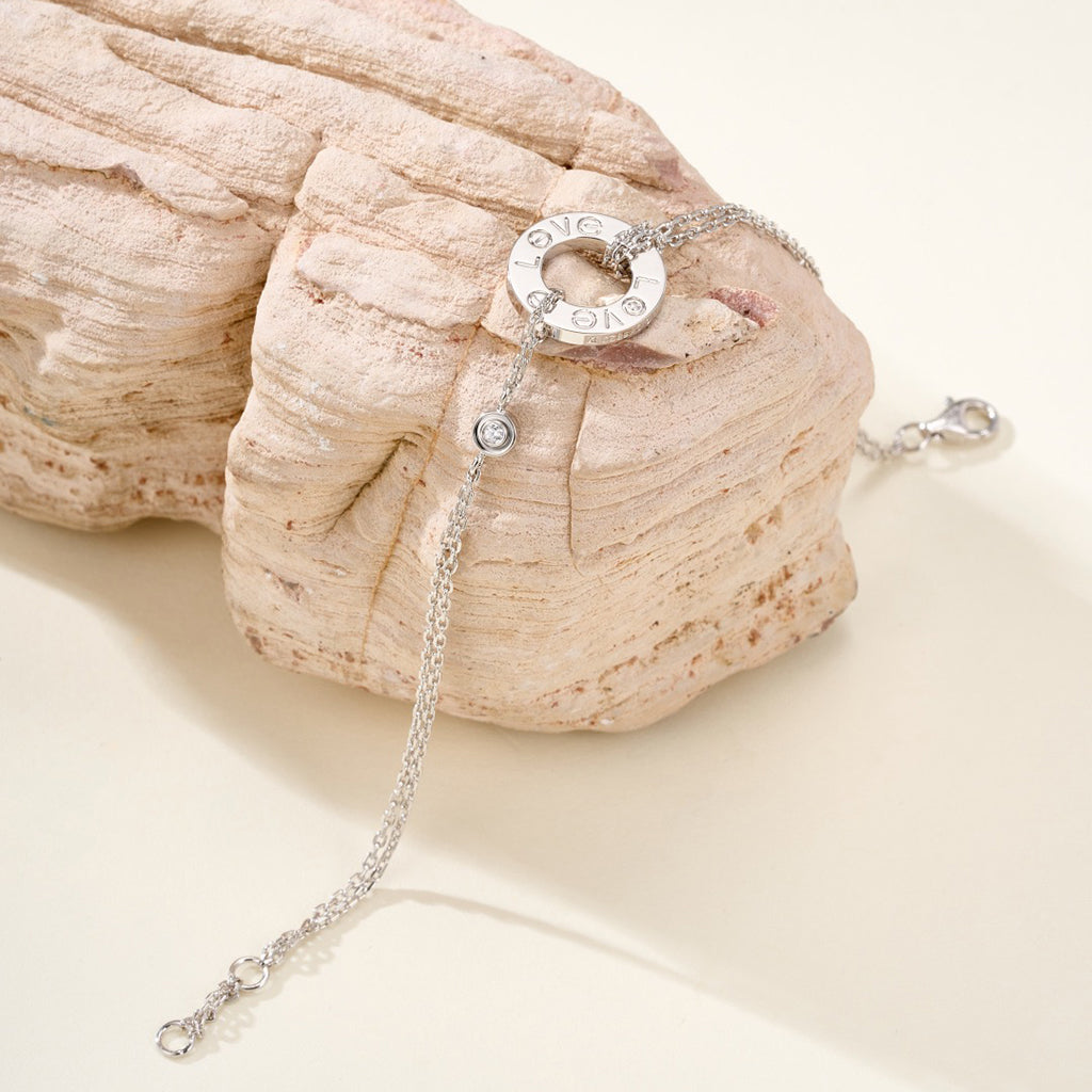 [Elite]LOVE BRACELET 2 DIAMOND