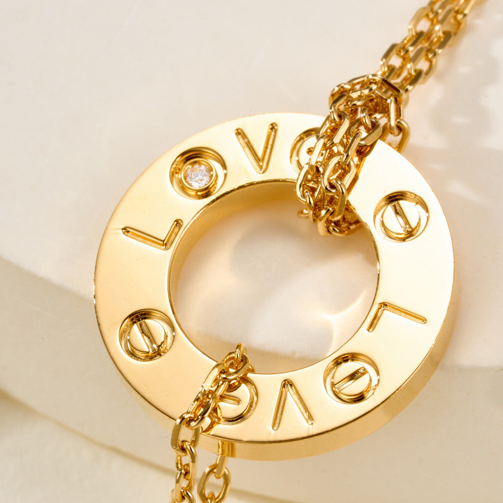 [Elite]LOVE BRACELET 2 DIAMOND