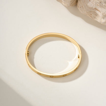 [Elite]LOVE BRACELET 6.1MM BRUSHED