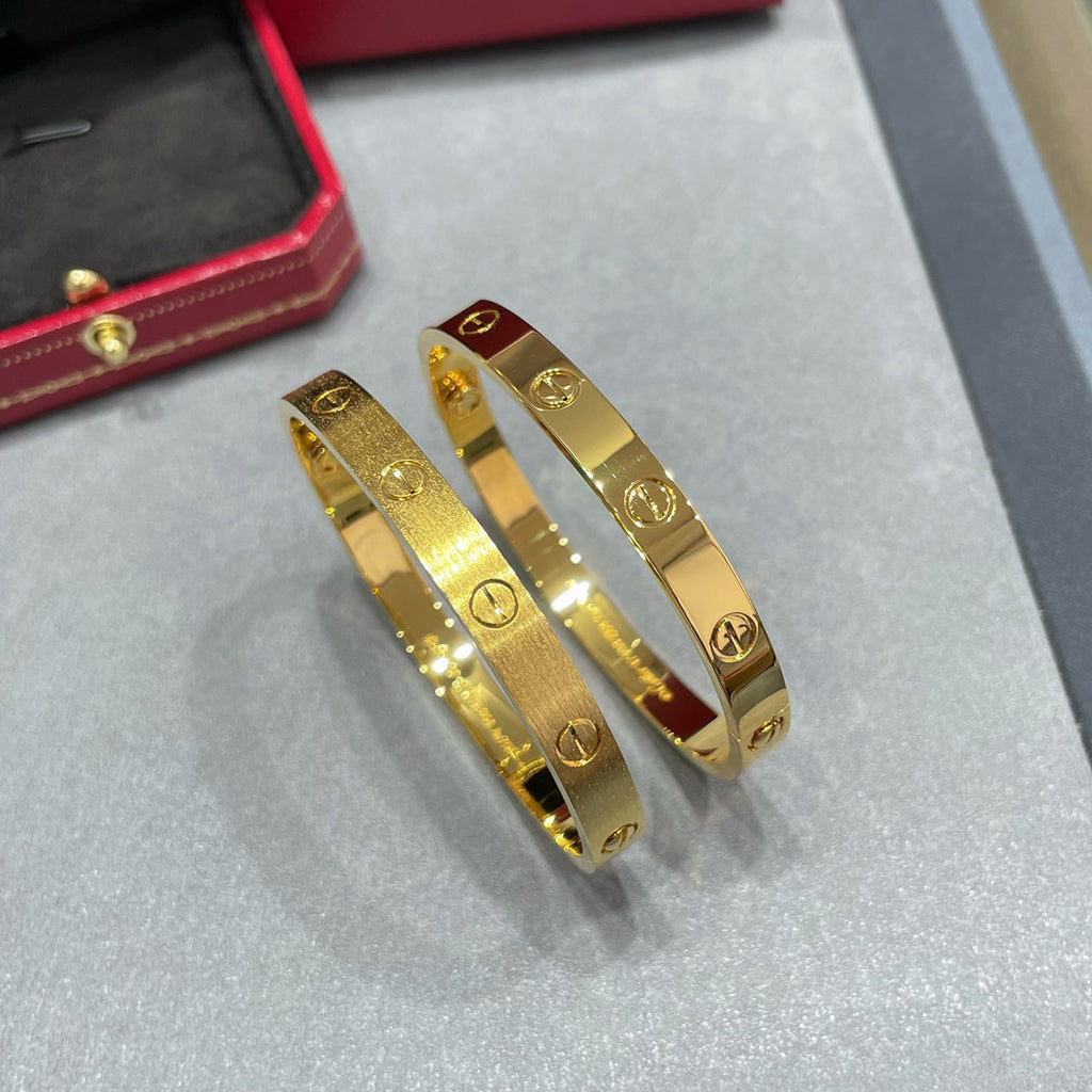 [Elite]LOVE BRACELET 6.1MM BRUSHED