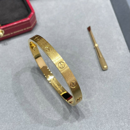 [Elite]LOVE BRACELET 6.1MM BRUSHED